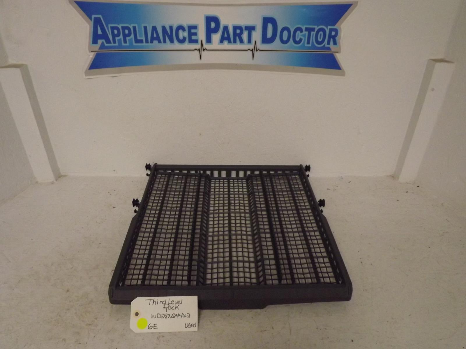 GE Dishwasher WD28X24462 Third Level Rack Used GE Dishwasher WD28X24462 Third Level Rack Used